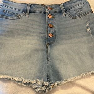 LC Lauren Conrad denim shorts